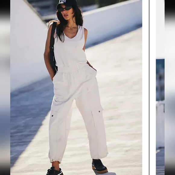 NWT FP Movement by Free People Wander Onesie in Tofu - Picture 4 of 7